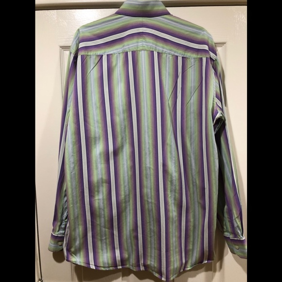 Thomas Elliott Milan stripe dress shirt - Picture 6 of 6